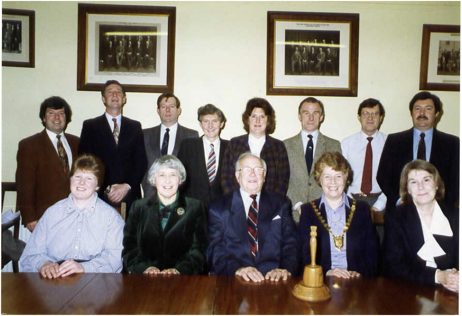 Members of the Elie and Earlsferry Community Council early 1990s
